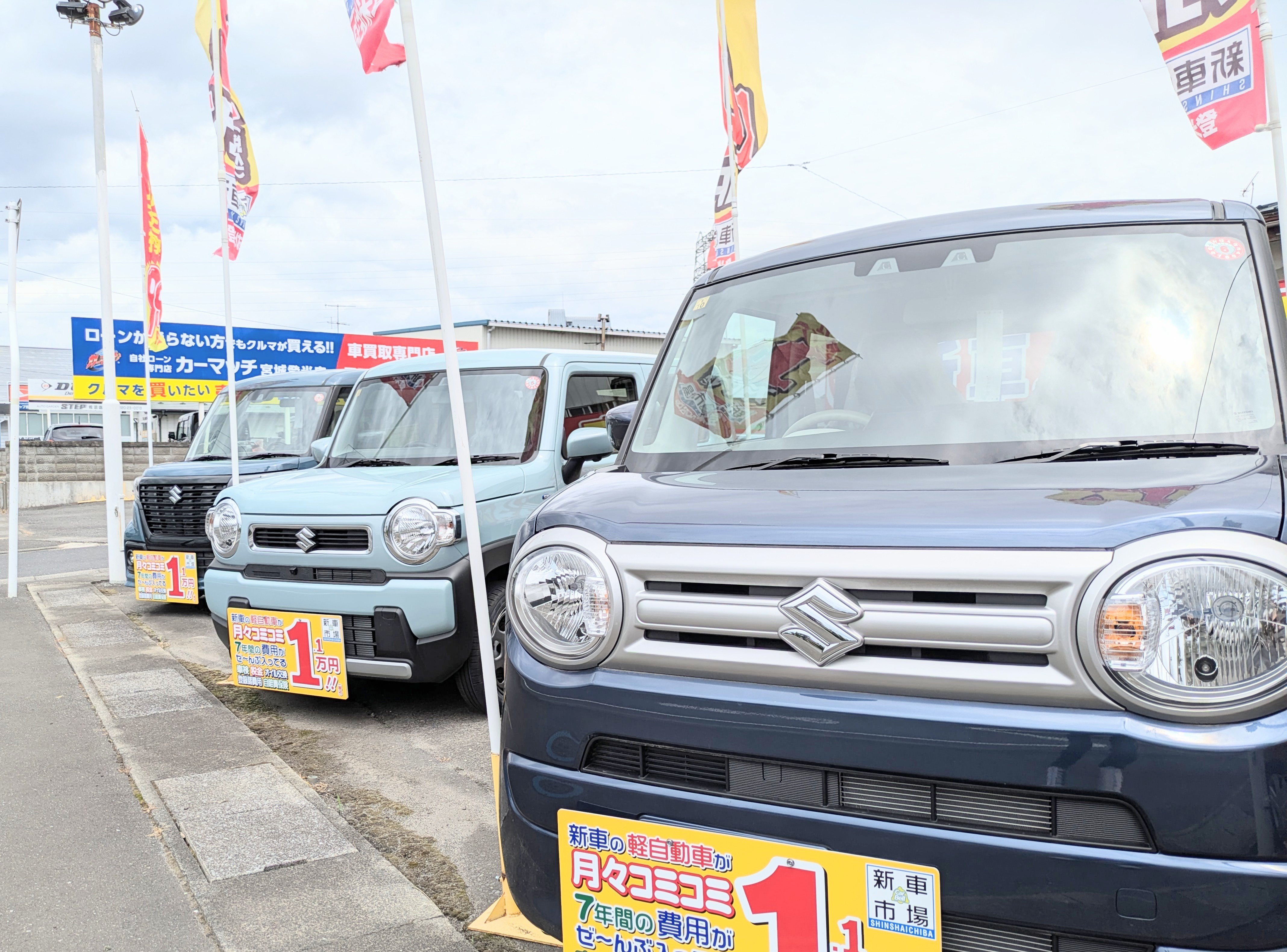 カーマッチ宮城登米店をのぞいてみよう！