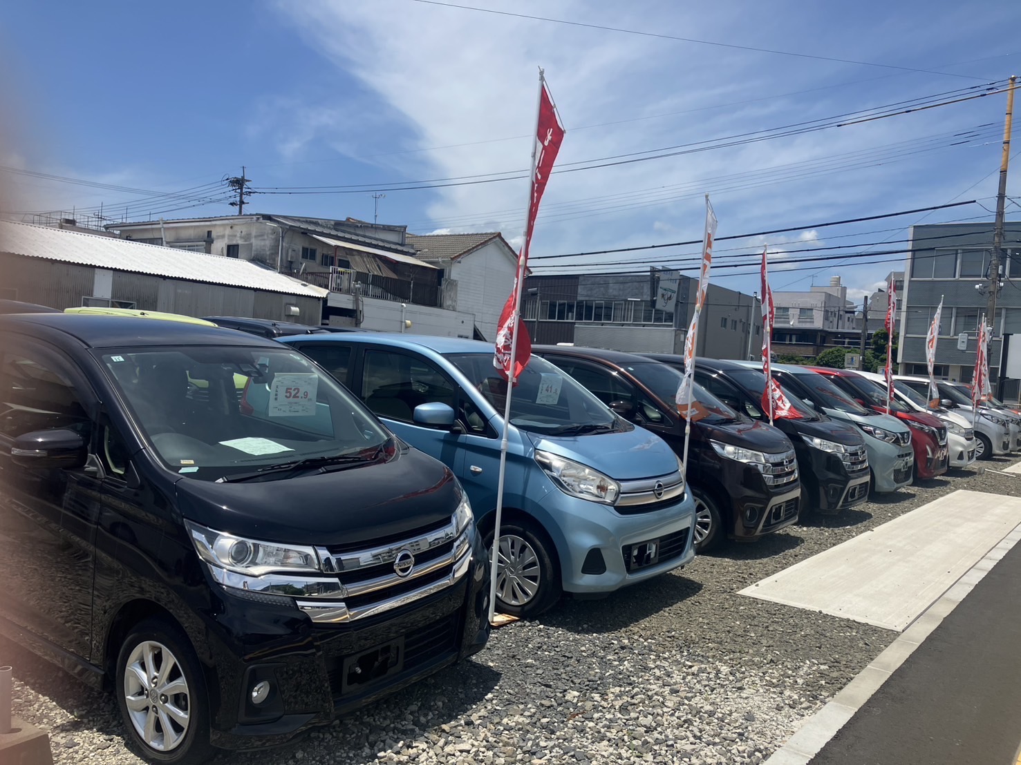 常時60台以上の在庫を展示しております！