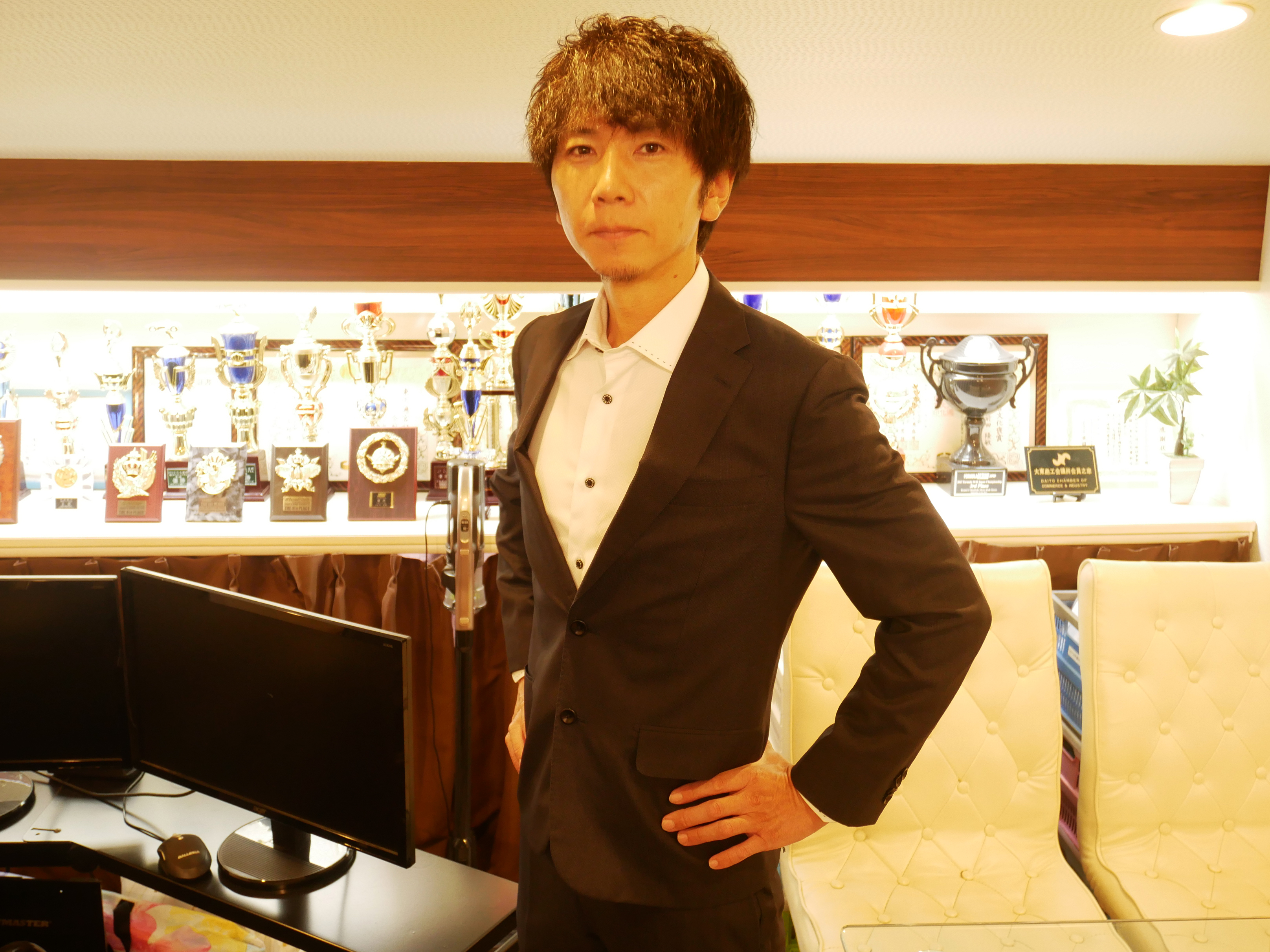 代表 今前田 隆敏