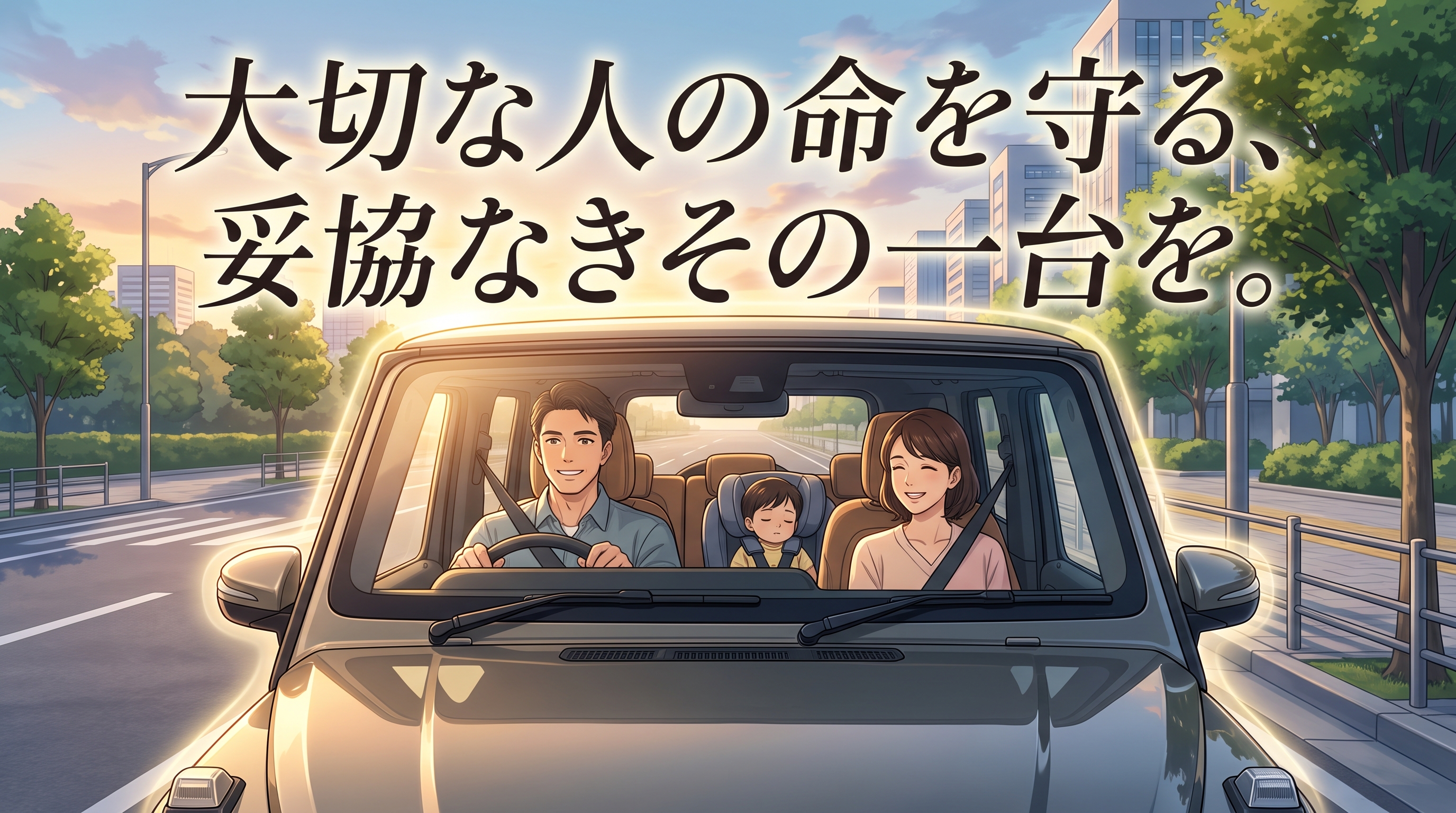 大切な人の命を守る妥協なき一台。自社ローンで叶える安心の中古車