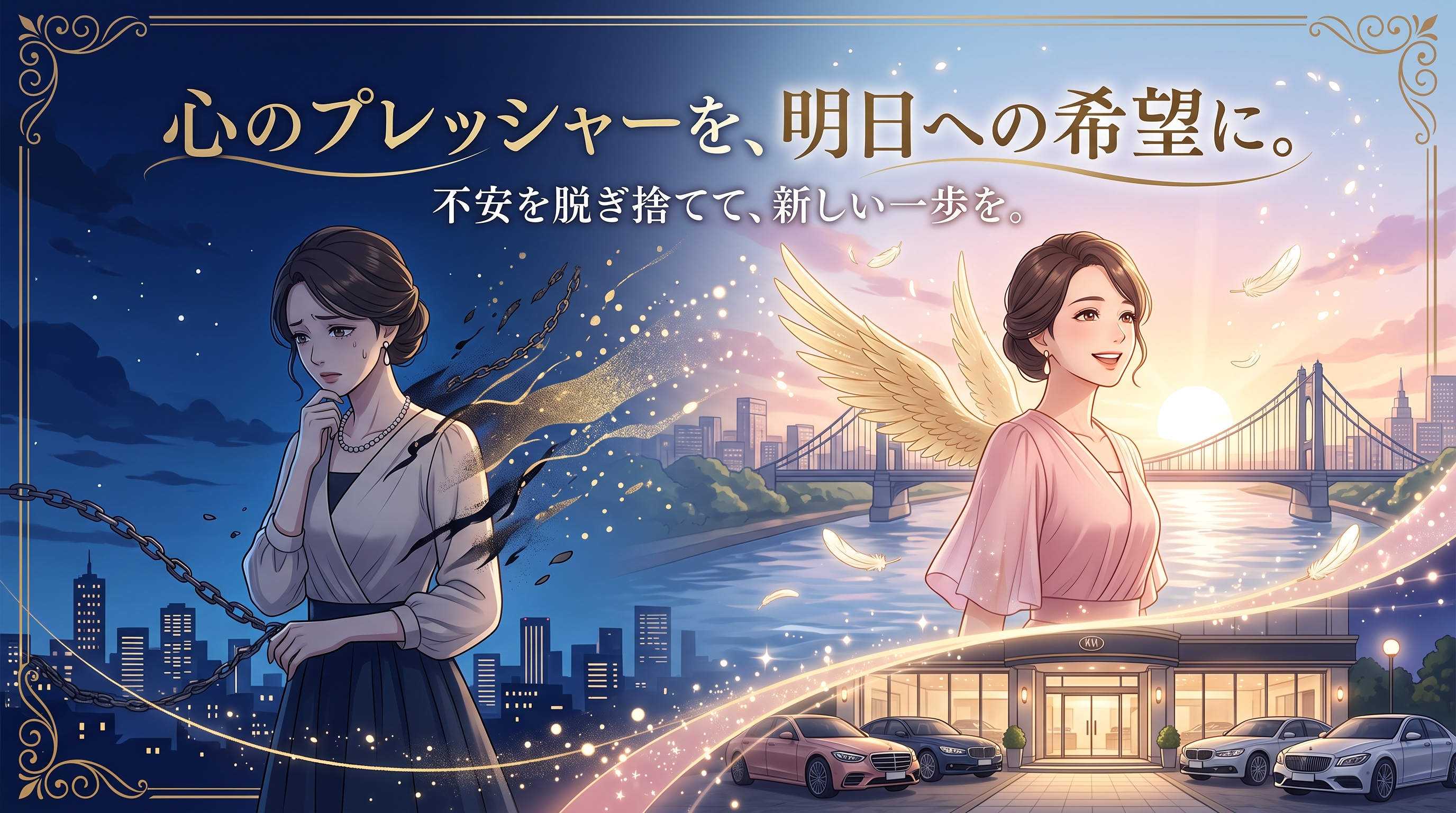 心のプレッシャーを希望に。自社ローンで踏み出す新しい一歩