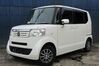 平成25年式　ホンダ　N-BOX　人気カラーのパールホワイト　走行距離7万キロ台の入庫です。