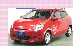★ミラージュ【1.0M】車検2年付、オイル交換3回付