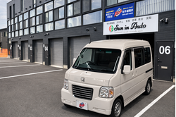 バモスホビオ 4WD MT パールホワイト 軽バン 中古車