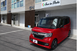 N-BOXカスタム☆15インチアルミホイール♬