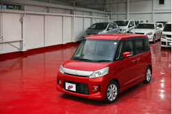 スペーシアカスタム☆プッシュスタート✿社外ナビ♪