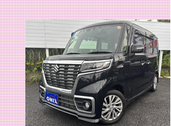 スペーシアカスタム【HYBRID GS】車検2年付