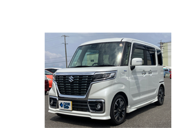 スペーシア カスタム ハイブリッド【両側電動スライドドア】