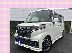 スペーシアカスタム【HYBRID XS】車検2年付