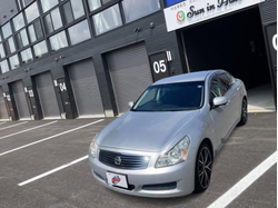 日産スカイライン250GT V36 シルバー 外観 フロントビュー 今日の一台 中古車