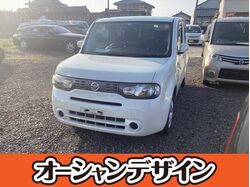 【車検2年付】8152　★キューブ(パールホワイト)