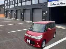 スペーシアカスタム☆プッシュスタート✿社外ナビ♪