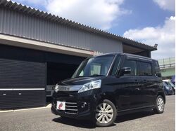 スペーシアカスタム【XS】人気の軽♪ブラックOK◎！