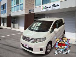 フリードスパイク♥Gエアロ☺スマートキー★革シート