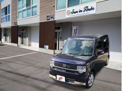 ムーブコンテ★カスタムX4WD♧ナイトブルー✜