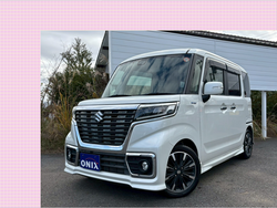 スペーシアカスタム【HYBRID XSターボ】車検2年付