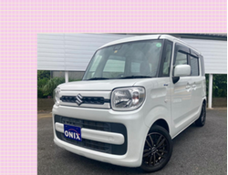 スペーシア【HYBRID G】車検2年付、オイル交換3回付