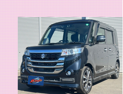 ★スペーシアカスタム【Zターボ 】車検2年付