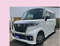 スペーシアカスタム【HYBRID XS】車検2年付