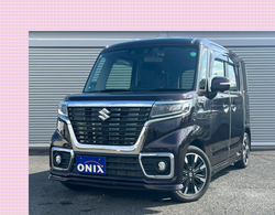 スペーシアカスタム【HYBRID XS ｶﾒﾗpkg】車検付
