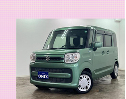 スペーシア【ハイブリッドＧ】車検２年付、オイル交換３回付