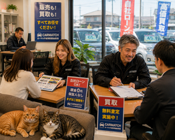 美濃加茂市・可児市で自社ローン中古車販売・無料査定・高価買取を相談できるカーマッチ岐阜美濃加茂店