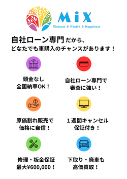 カーマッチ神奈川南足柄店の自社ローンと自動車保険サポートで安心のカーライフをスタート