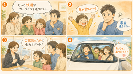 ご家族の車選びを全力サポートする自社ローン専門店カーマッチ