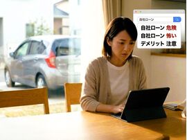 「自社ローン危険」と検索してしまう…