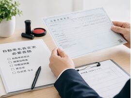 車の名義変更に必要な流れ・費用・必要書類をわかりやすく解説。普通車・軽自動車の申請先や注意点、淡路島で名義変更を早めに済ませるメリット、カーマッチ淡路島本店での相談・代行対応について紹介します。