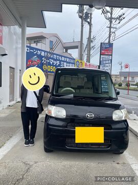 三重　自社ローン　軽自動車　タント　ブラック　OK