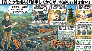 【知っておいてほしい】「車の審査が不安…」な時に、絶対にやってはいけない“3つのタブー” 【知っておいてほしい】「車の審査が不安…」な時に、絶対にやってはいけない“3つのタブー”