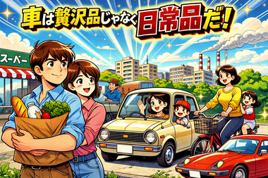 車は日常品