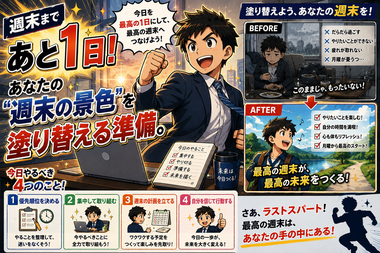 週末まであと1日