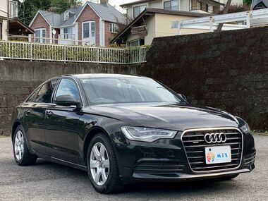 「アウディA6 新入庫｜カーマッチ神奈川南足柄店で展示中。高級感と静粛性を兼ね備えたラグジュアリーセダン。」