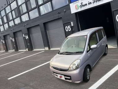 スバル ステラ 軽自動車 パープル 中古車 外観