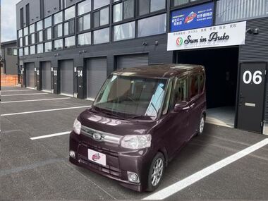 ダイハツ　タント　パープル　外装　軽自動車　中古車