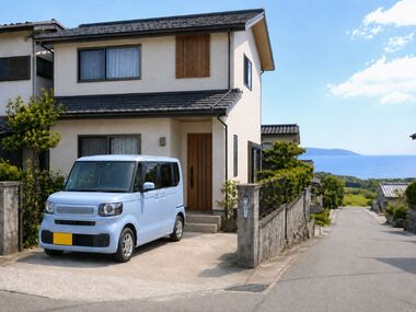 淡路島で車が