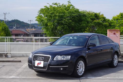 輸入車 アウディ A6 人気アウディ ブラック 自社ローン専門 中古車販売 カーマッチ