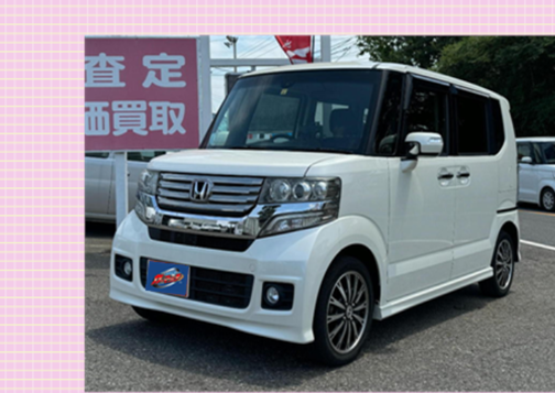 国産車 :: ホンダ :: ☆NBOXカスタム【GターボAパッケージ】車検2年付 