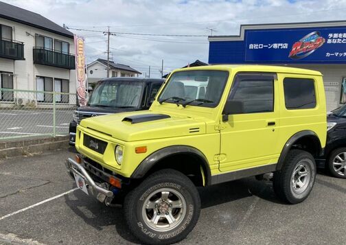 国産車 スズキ ジムニー 改カスタム公認 車検つき Mt ５速 自社ローン専門 中古車販売 カーマッチ