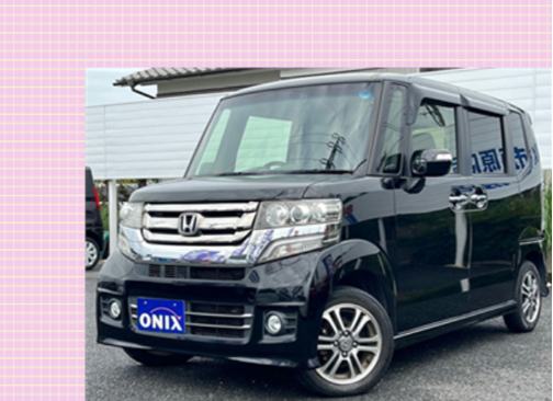 中古車】 Nbox G・Lホンダセンシング 4WD 2年車検付き 片側パワスラ 長 