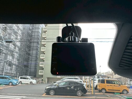 ドライブレコーダーもあるので、もしもの時も安心して運転が可能です。