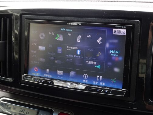 【Bluetooth接続対応！】当然テレビも視聴可能☆お出かけの際に、みんなでテレビを見ながらのドライブは楽しいですよね♪