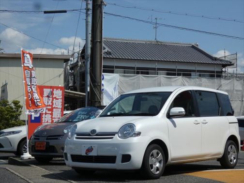 国産車 トヨタ シエンタ 子育て世代に 車検２年付き 自社ローン専門 中古車販売 カーマッチ