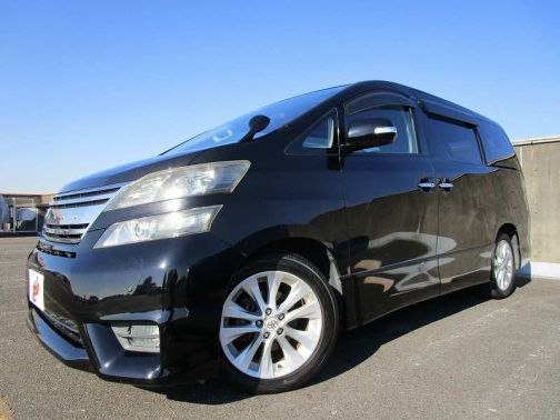 国産車 トヨタ ヴェルファイア2 4z黒 7人乗 車検r3 10 Hddナビ 自社ローン専門 中古車販売 カーマッチ