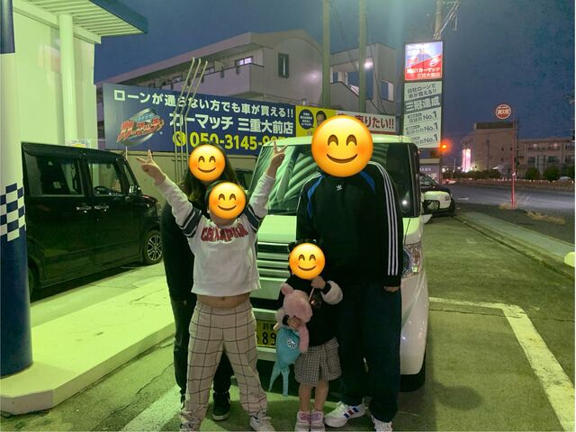 三重　自社ローン　軽自動車　タント　ブラック　OK