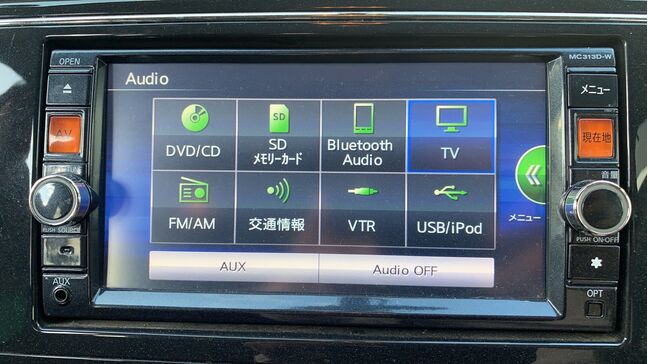 純正SDナビ・TV・DVD再生・Bluetooth対応・バックカメラ