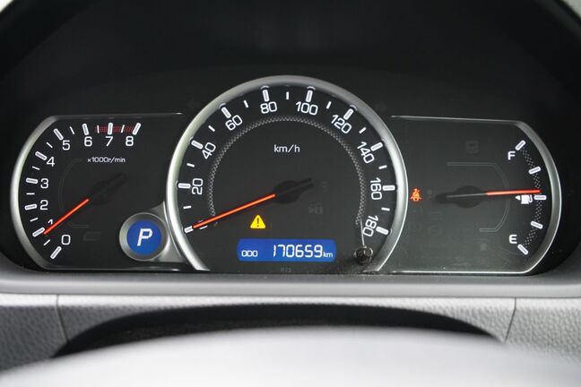 シンプルで見やすいスピードメーター！