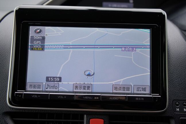 カーナビも利用可能、遠出の際も安心！